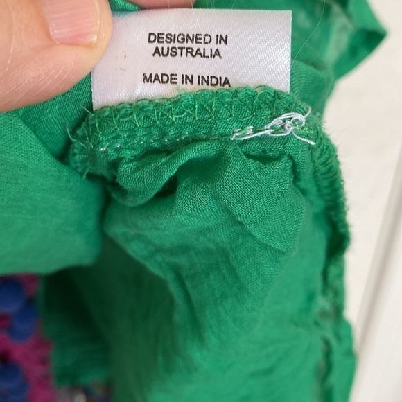 Lula Soul Embroidered Sleeveless Dress, Size Small - Picture 7 of 11